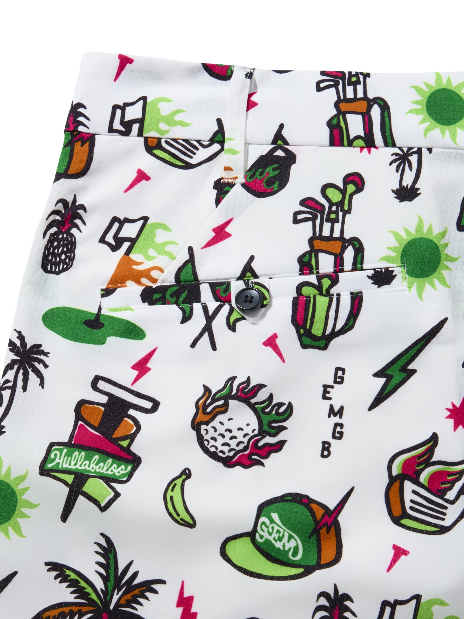 Original print short pants #5105-65