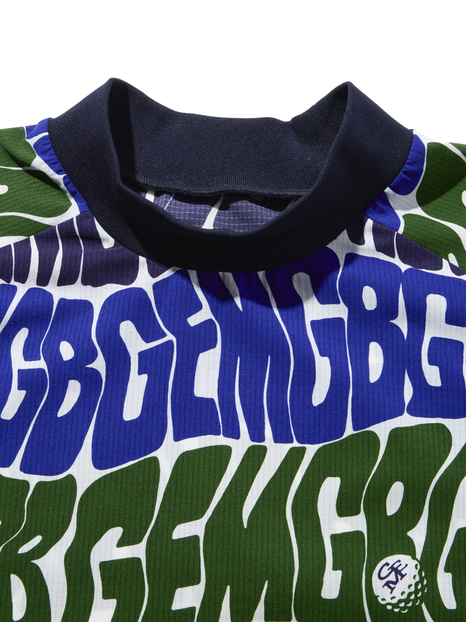 Original print mock neck #3010-65