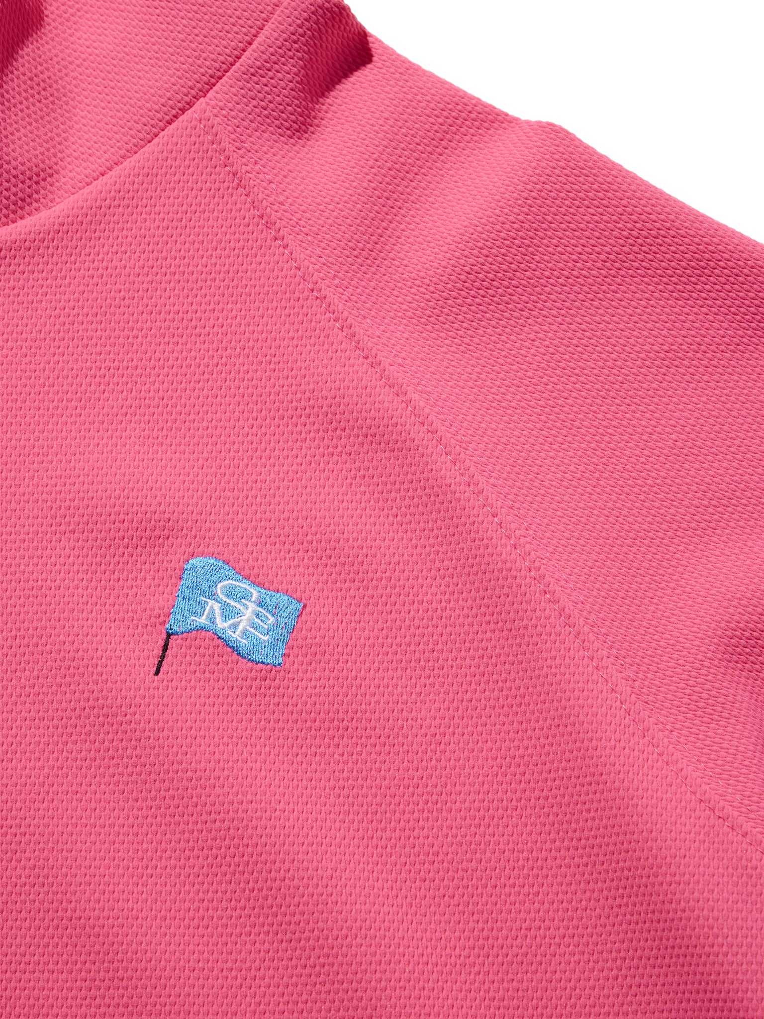Popcorn knit blouson #3008-65