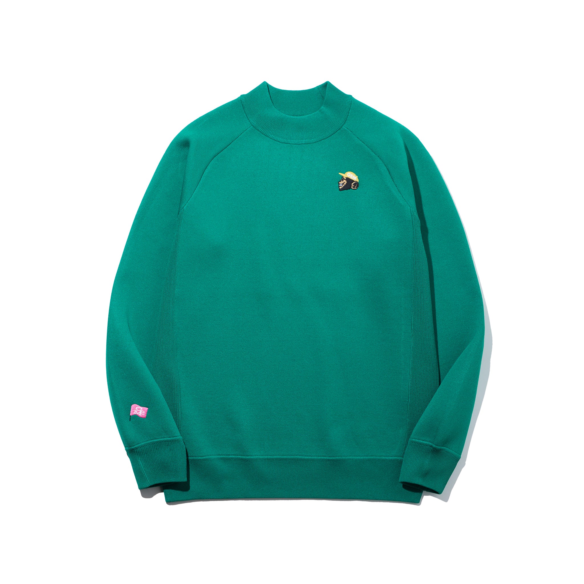 Brushed knit mock neck #3009-66
