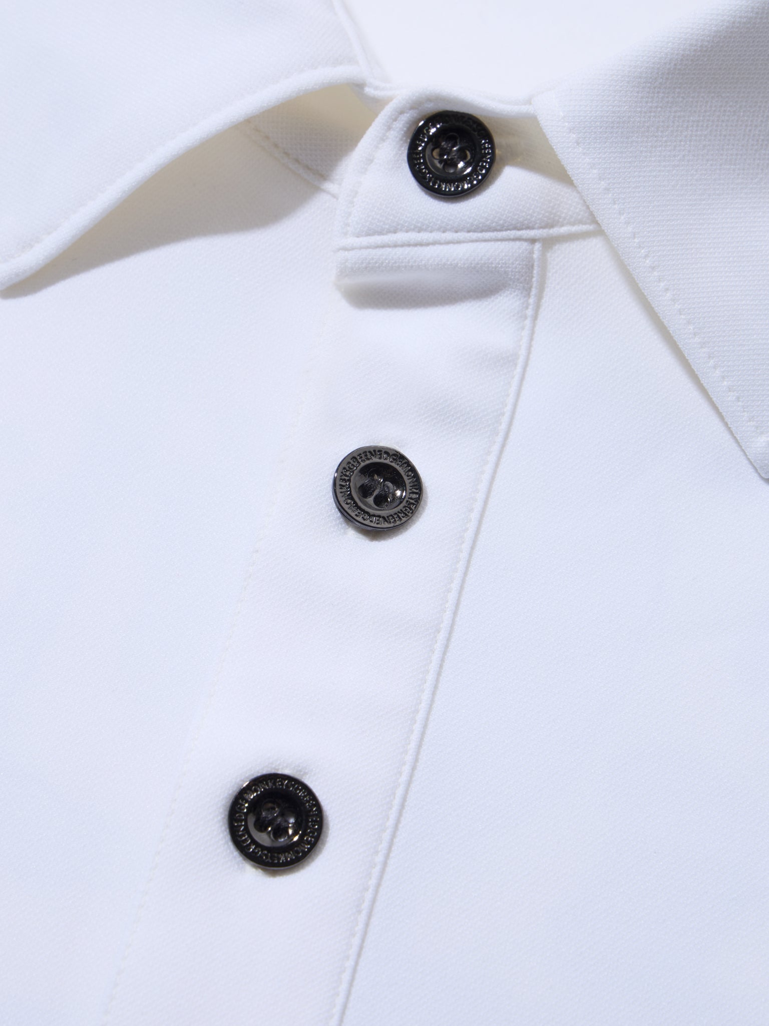 Stretch kanoko long sleeve polo #3001-66