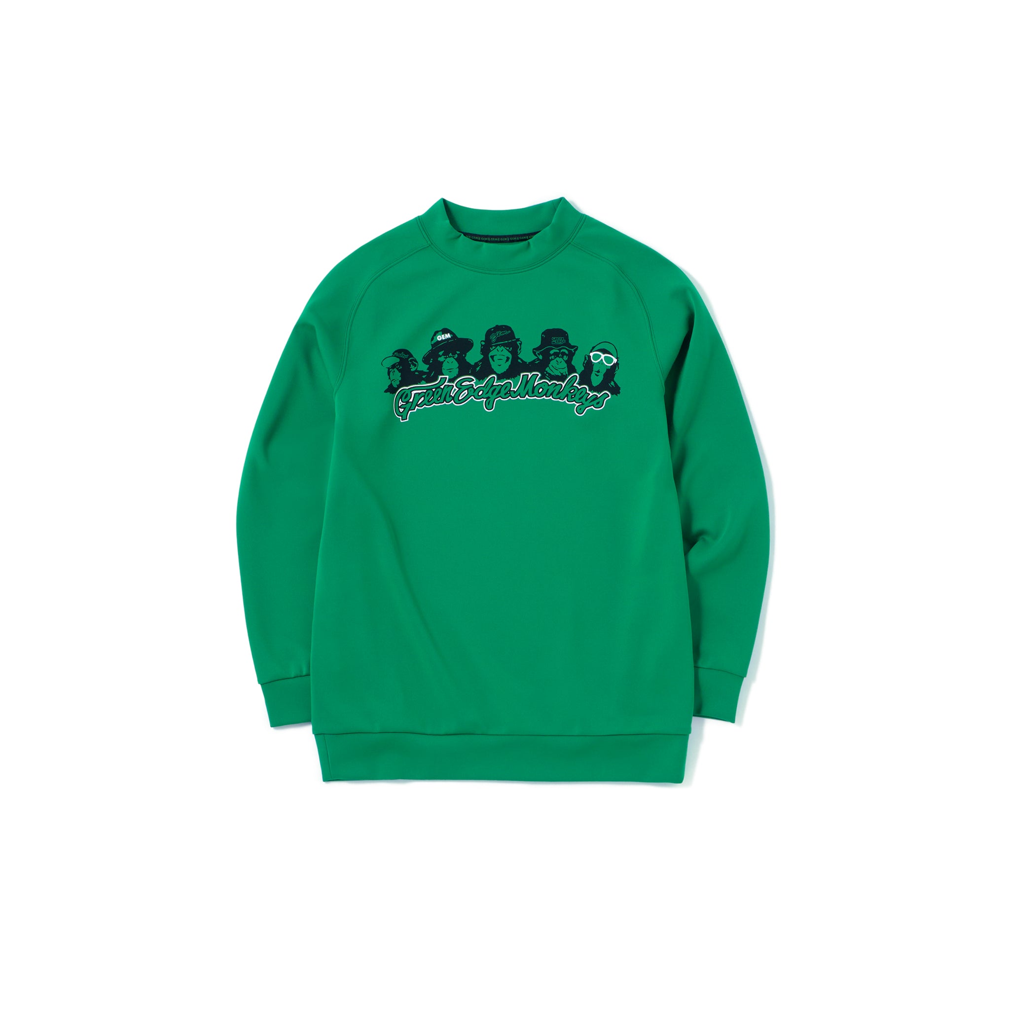 Mock neck jersey long sleeve #3007-46