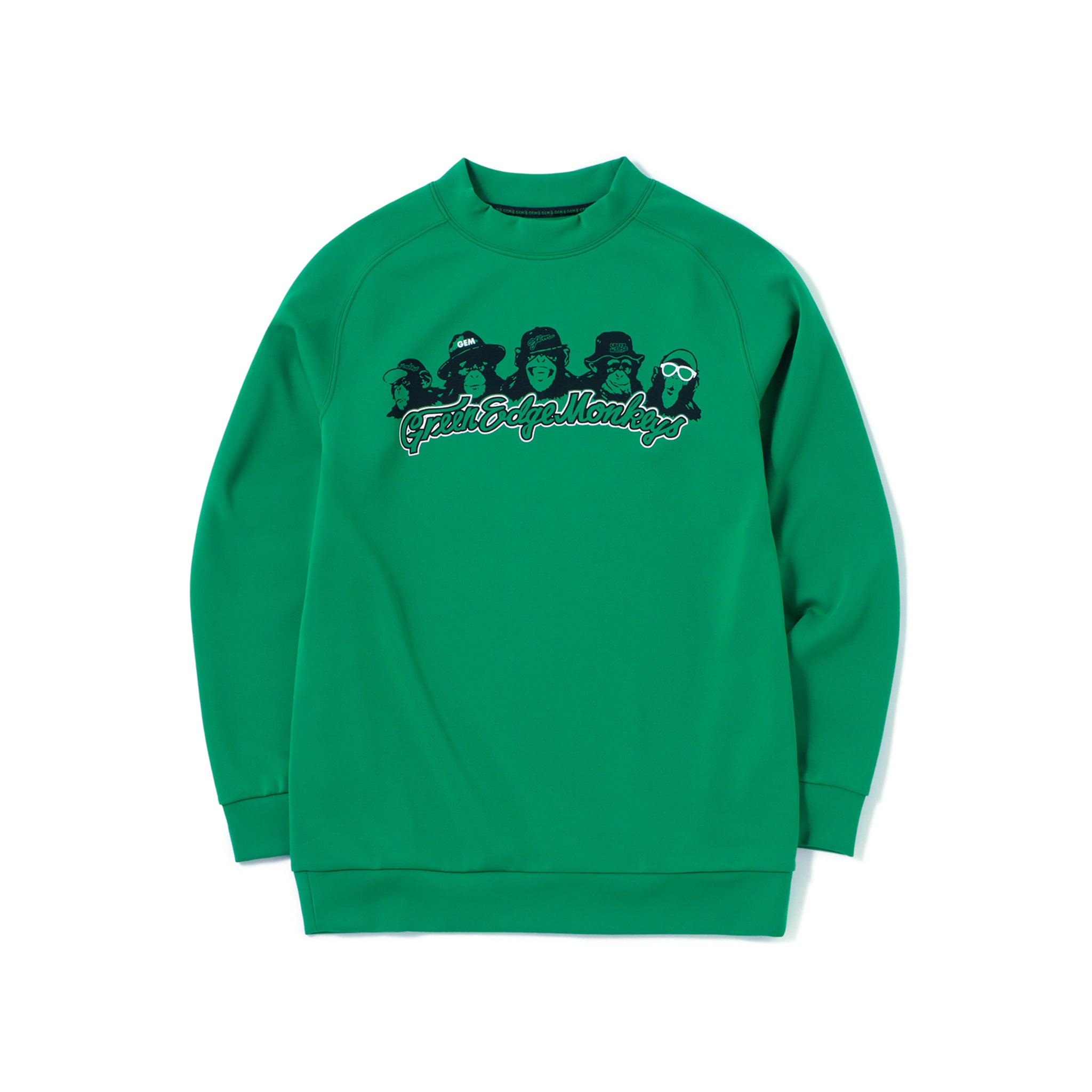 Mock neck jersey long sleeve #3007-46