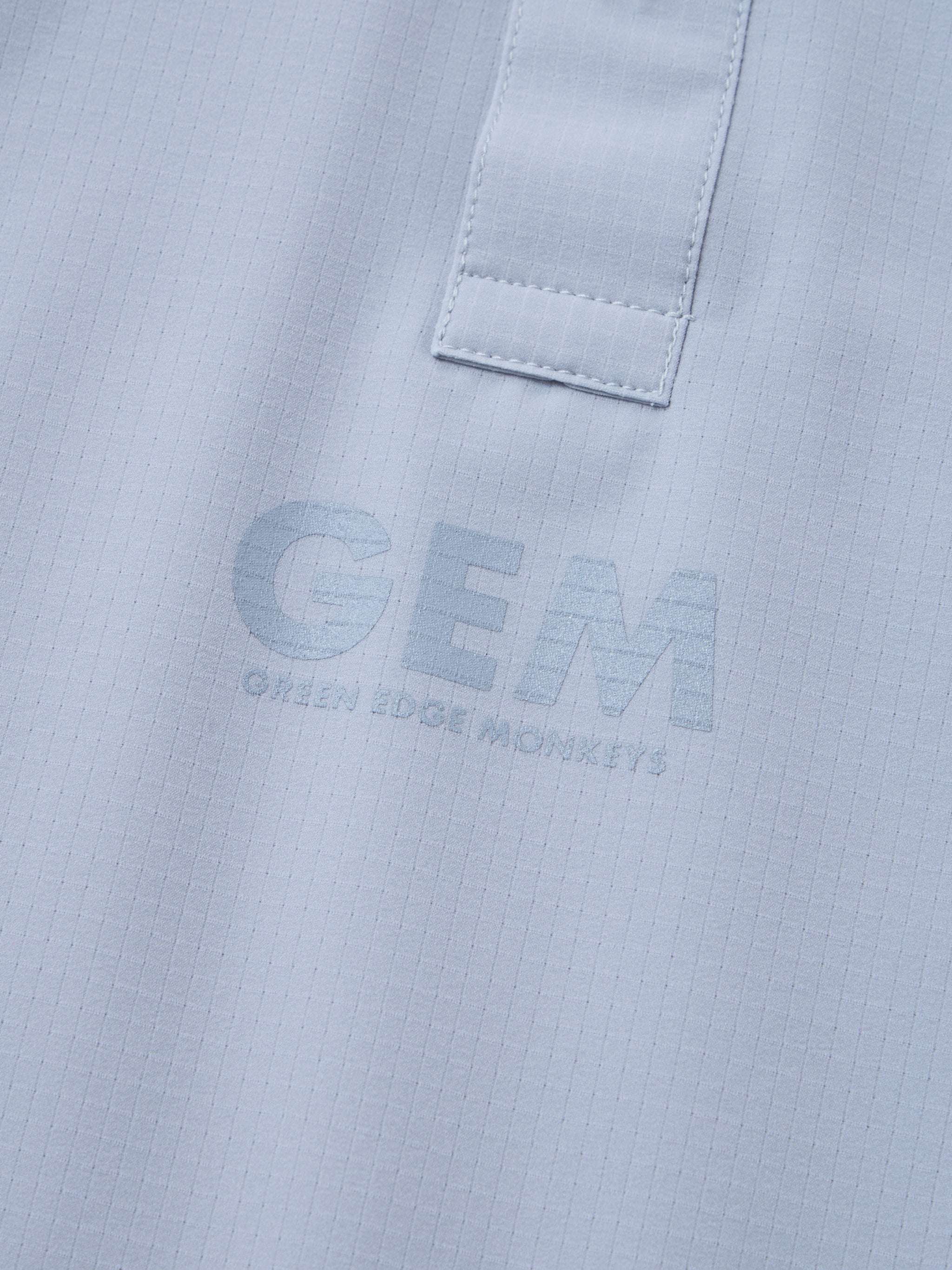 Dot air mock neck silver #3013-55