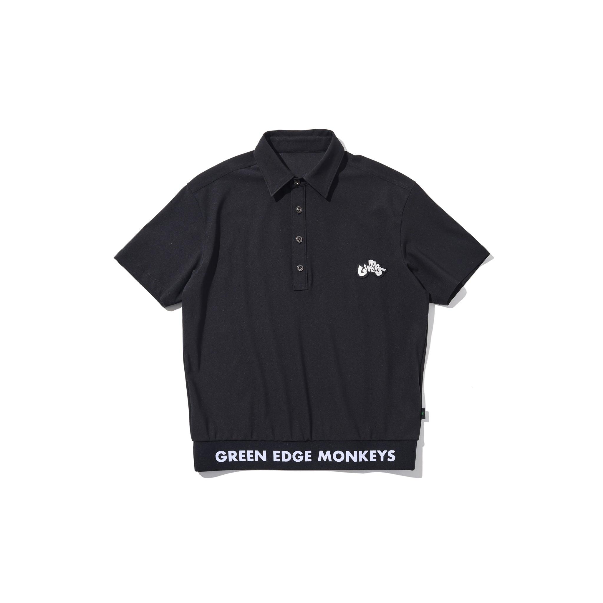 Ribbed hem polo #3003-55