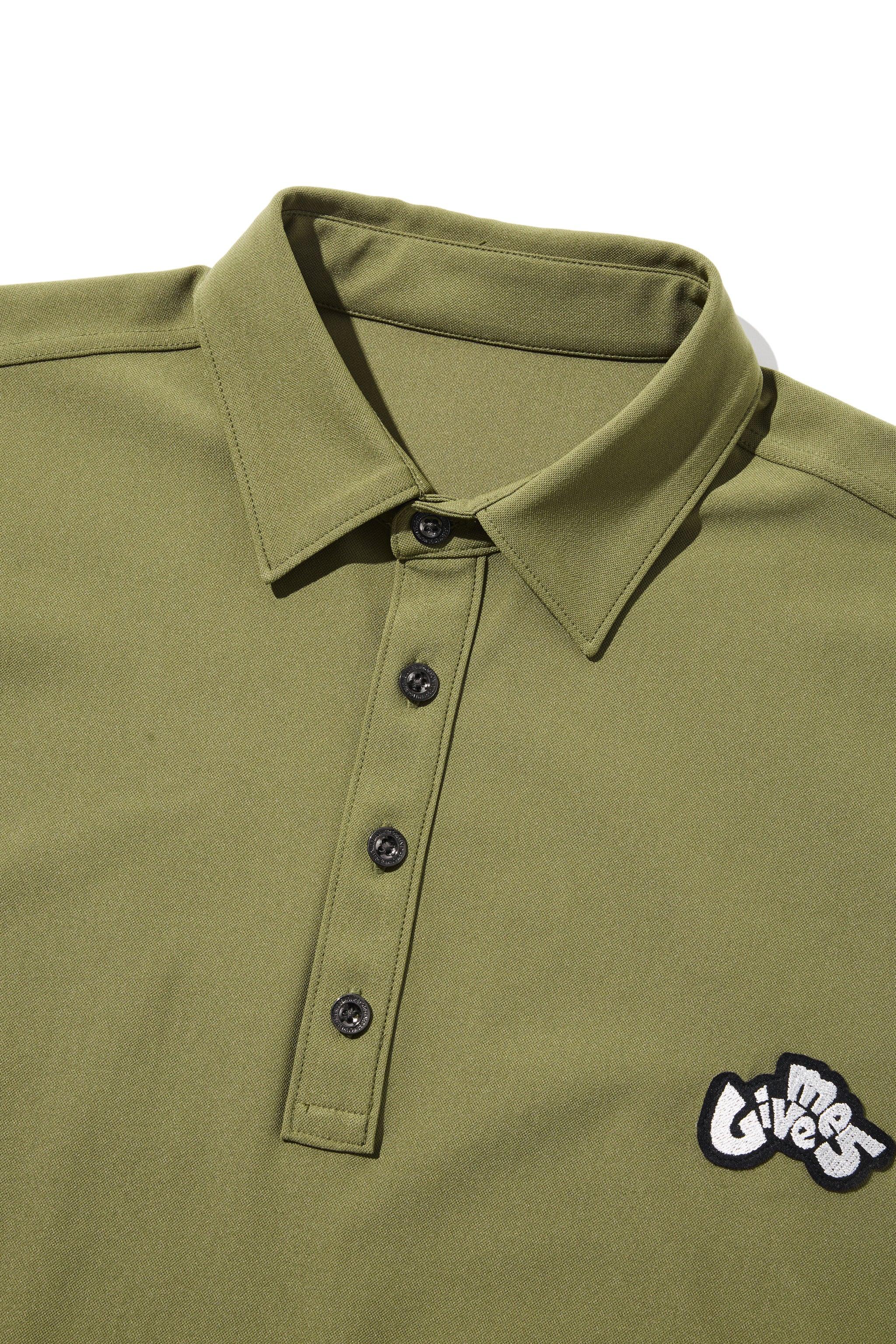 Ribbed hem polo #3003-55