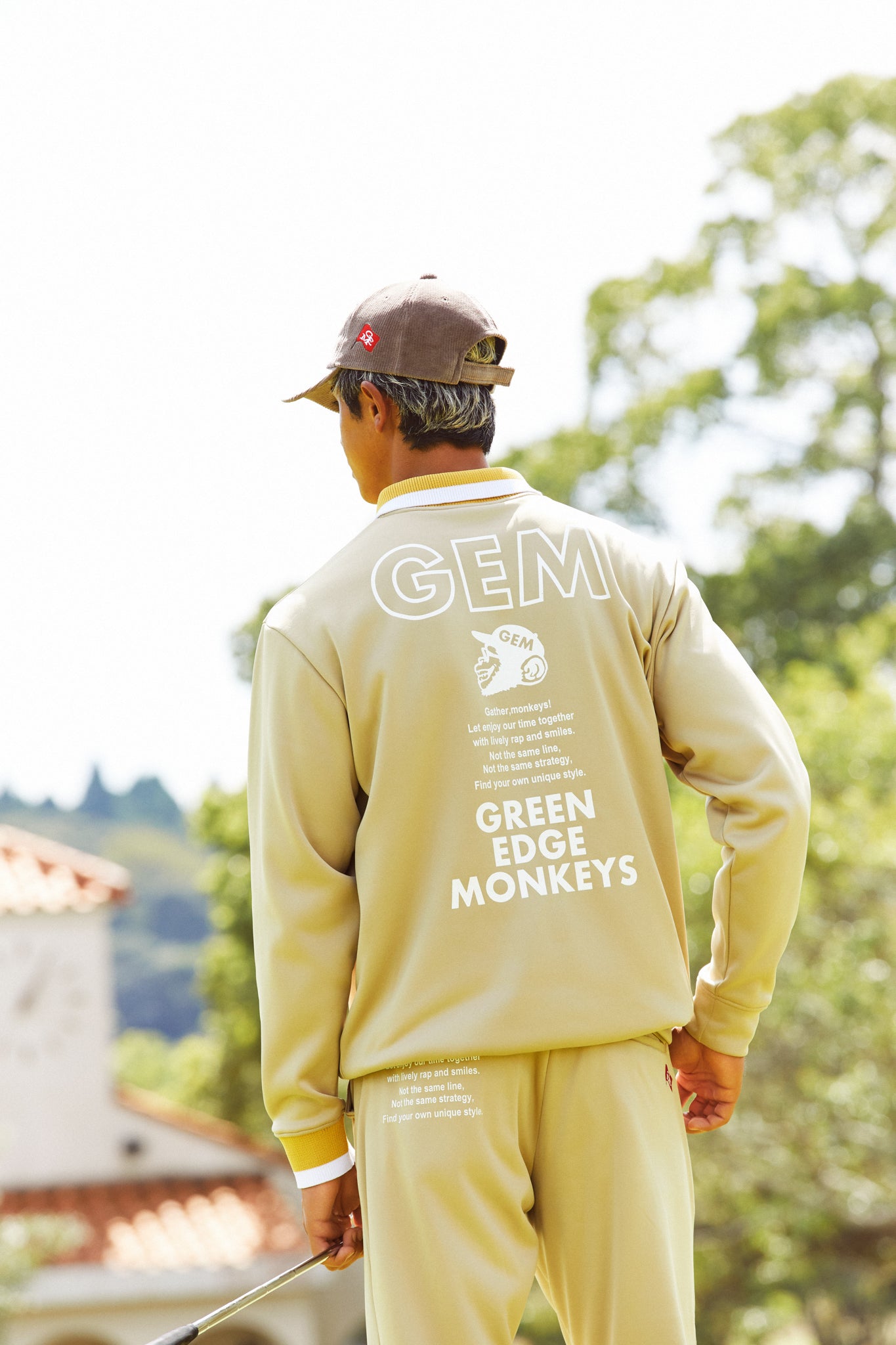 GREEN EDGE MONKEYS パンツ キャップセット GREEN EDGE MONKEYS