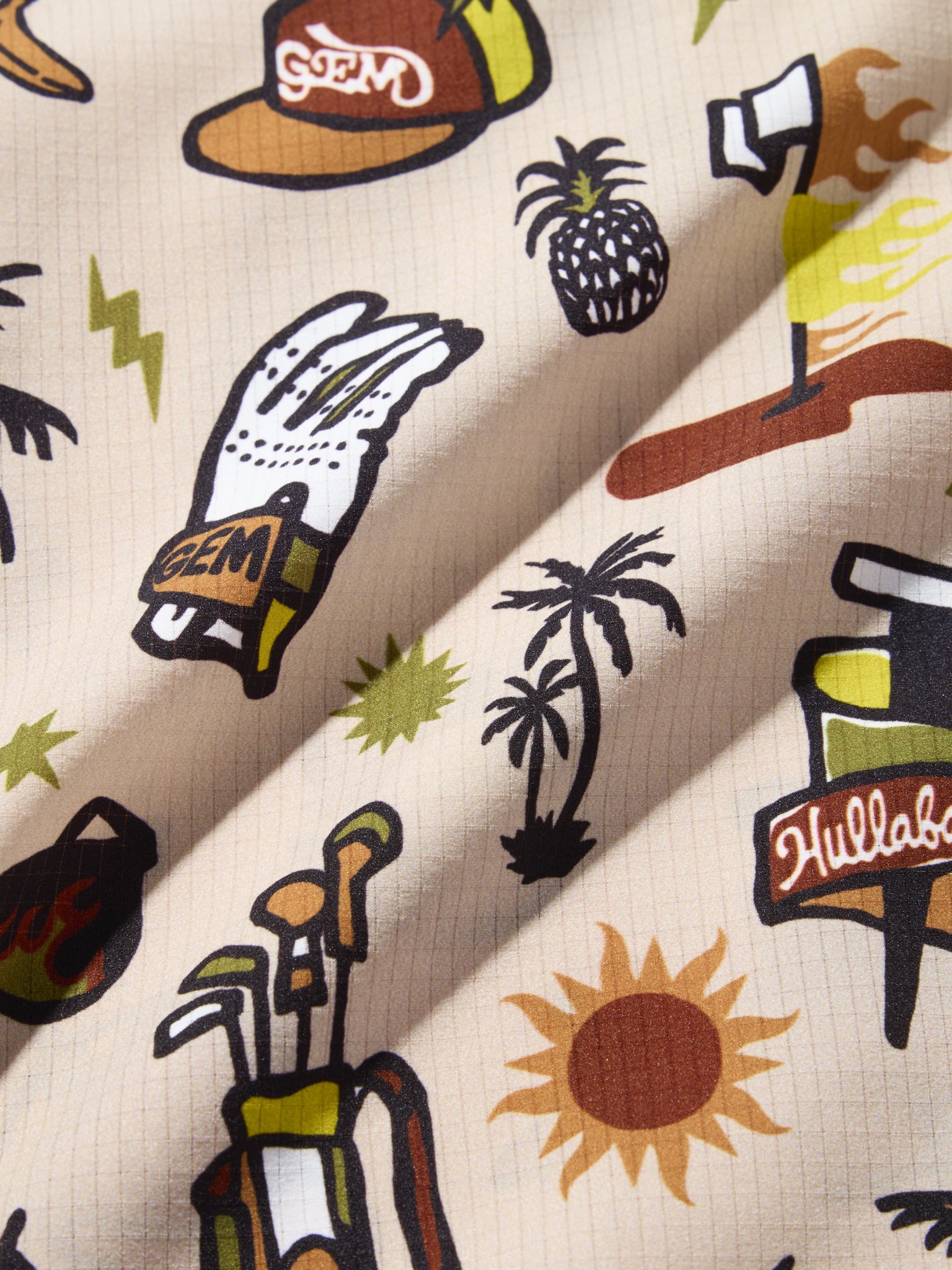 Original print short pants #5105-65