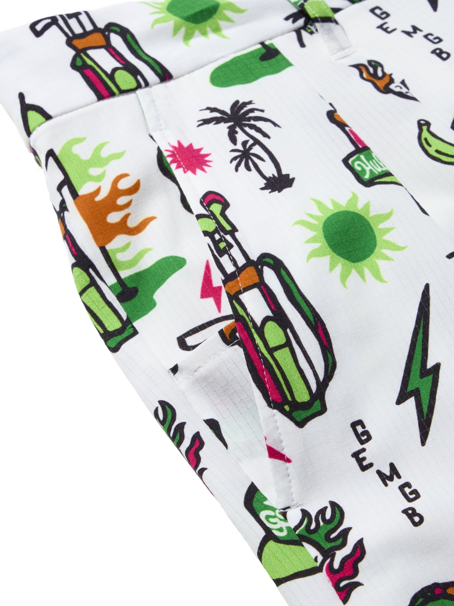 Original print short pants #5105-65