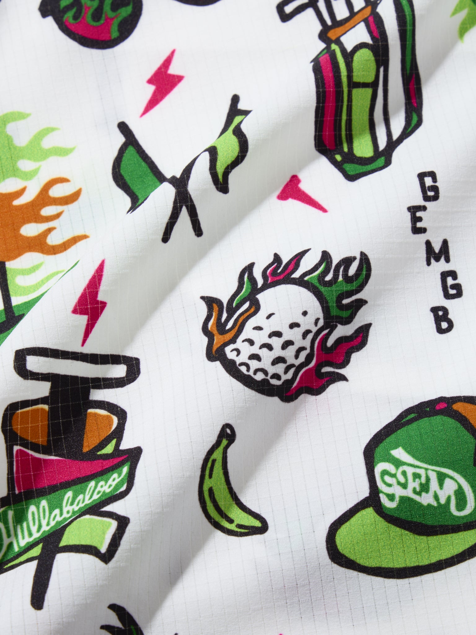 Original print short pants #5105-65