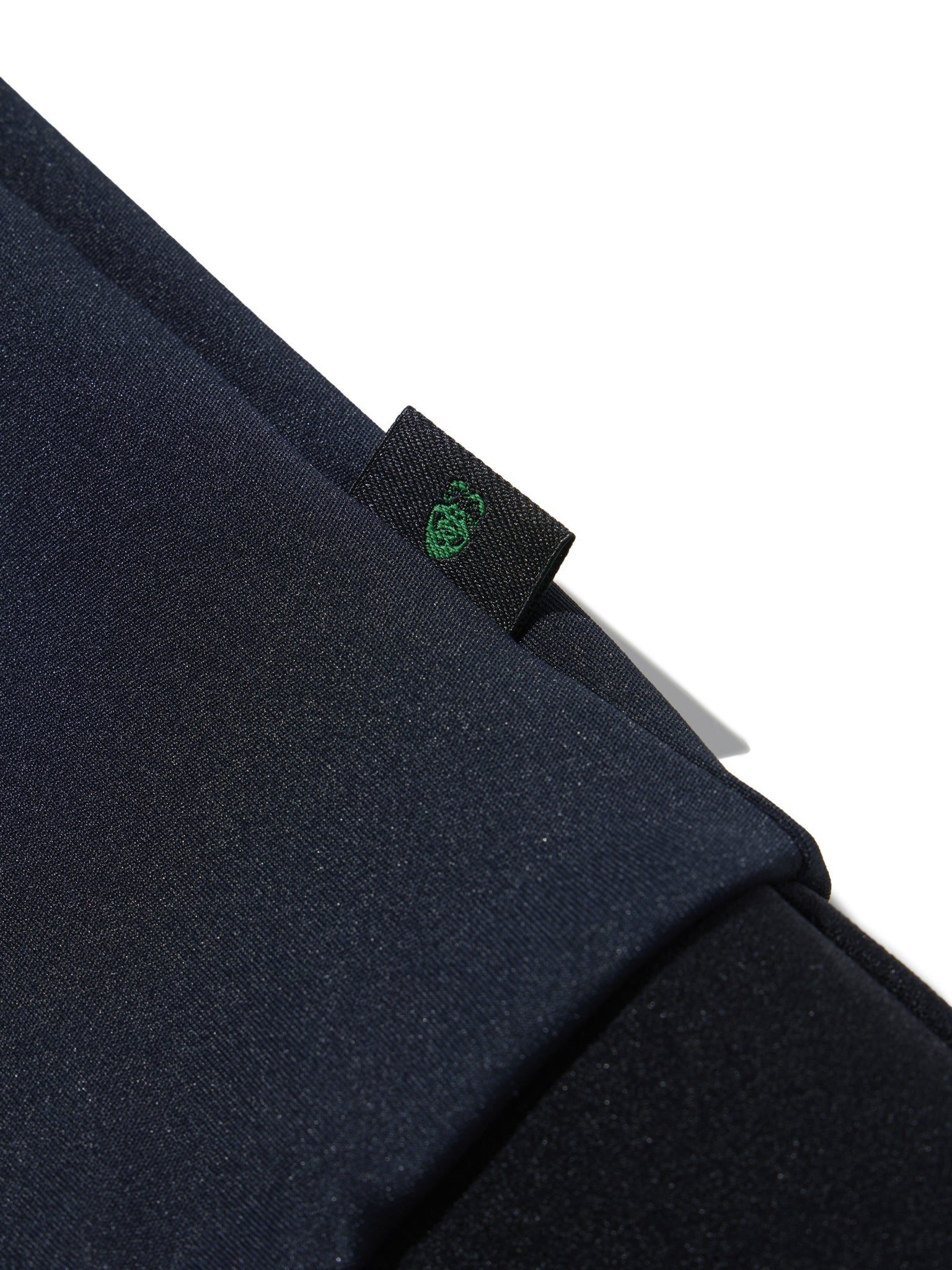 Ribbed hem mock neck #3003-65