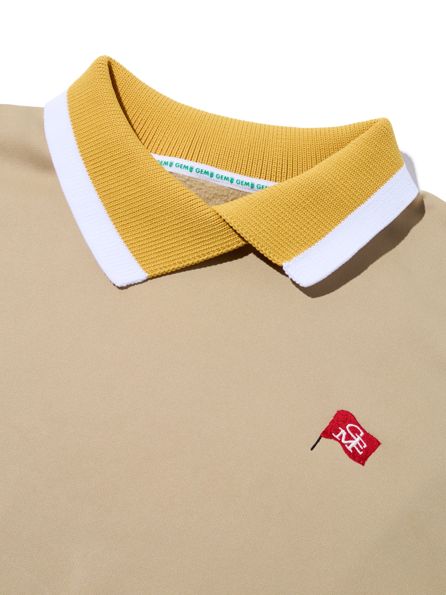 Asymmetry neck polo #3003-56