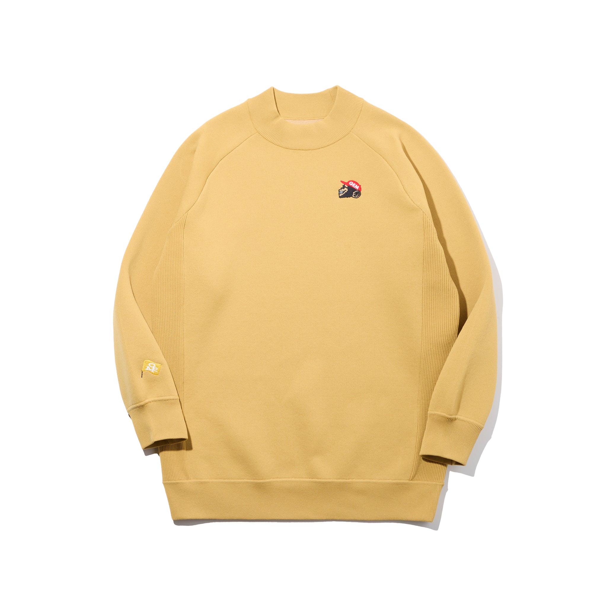 Brushed knit mock neck #3009-66