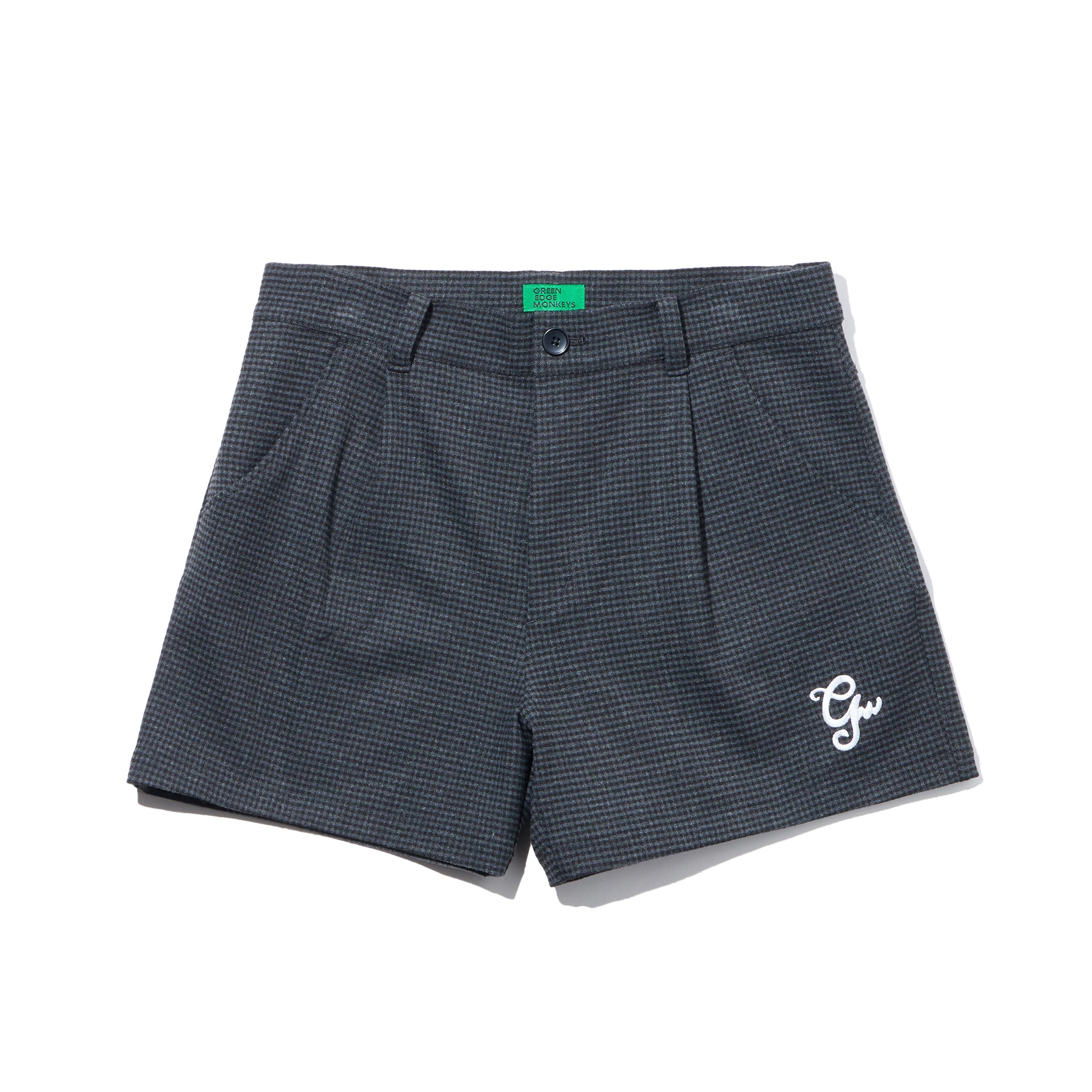ladies / Gingham check short pants #5001-66