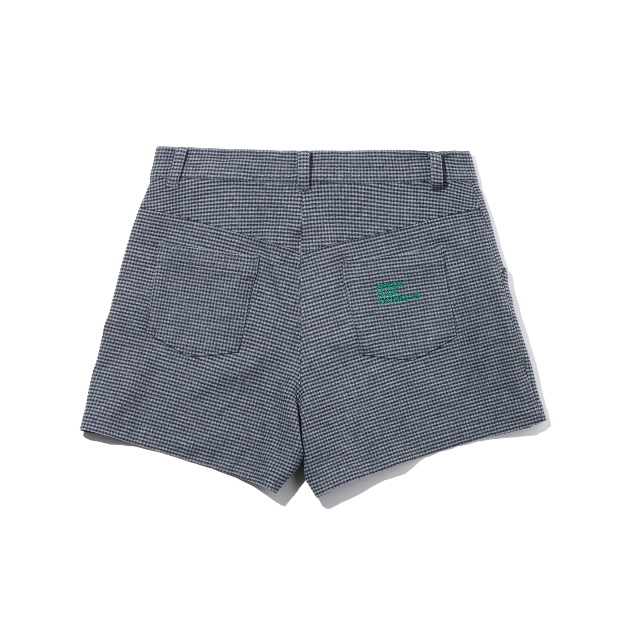 ladies / Gingham check short pants #5001-66