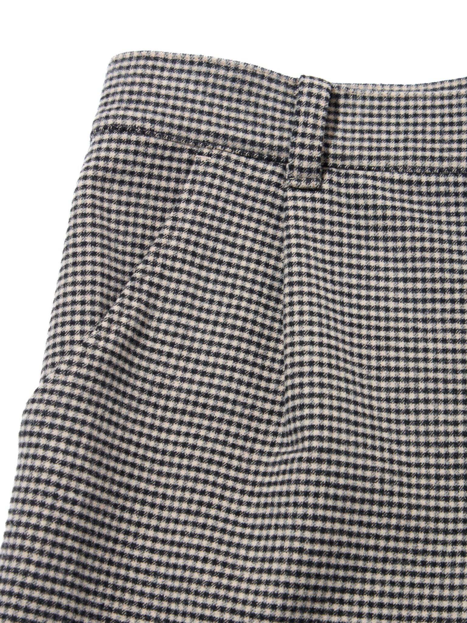 ladies / Gingham check short pants #5001-66