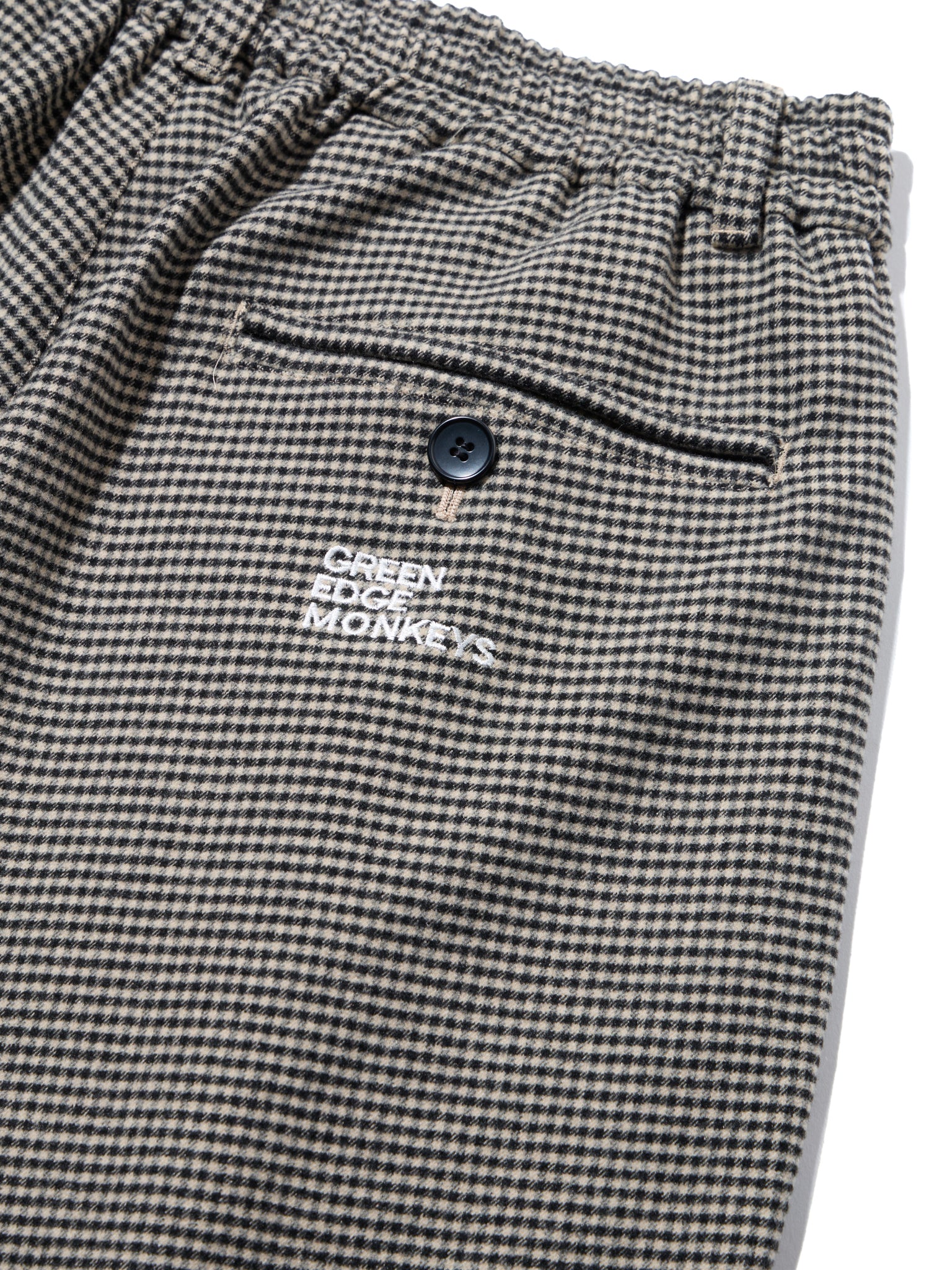 Gingham check pants #5105-66