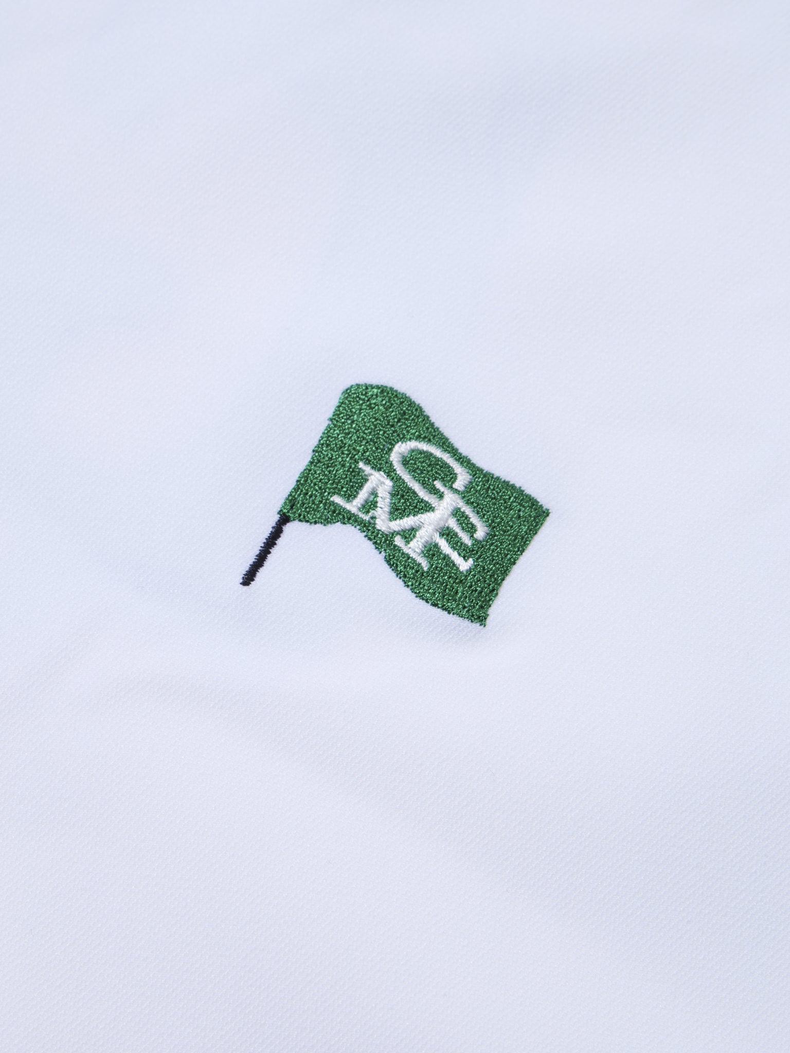 Stretch kanoko long sleeve polo #3001-66