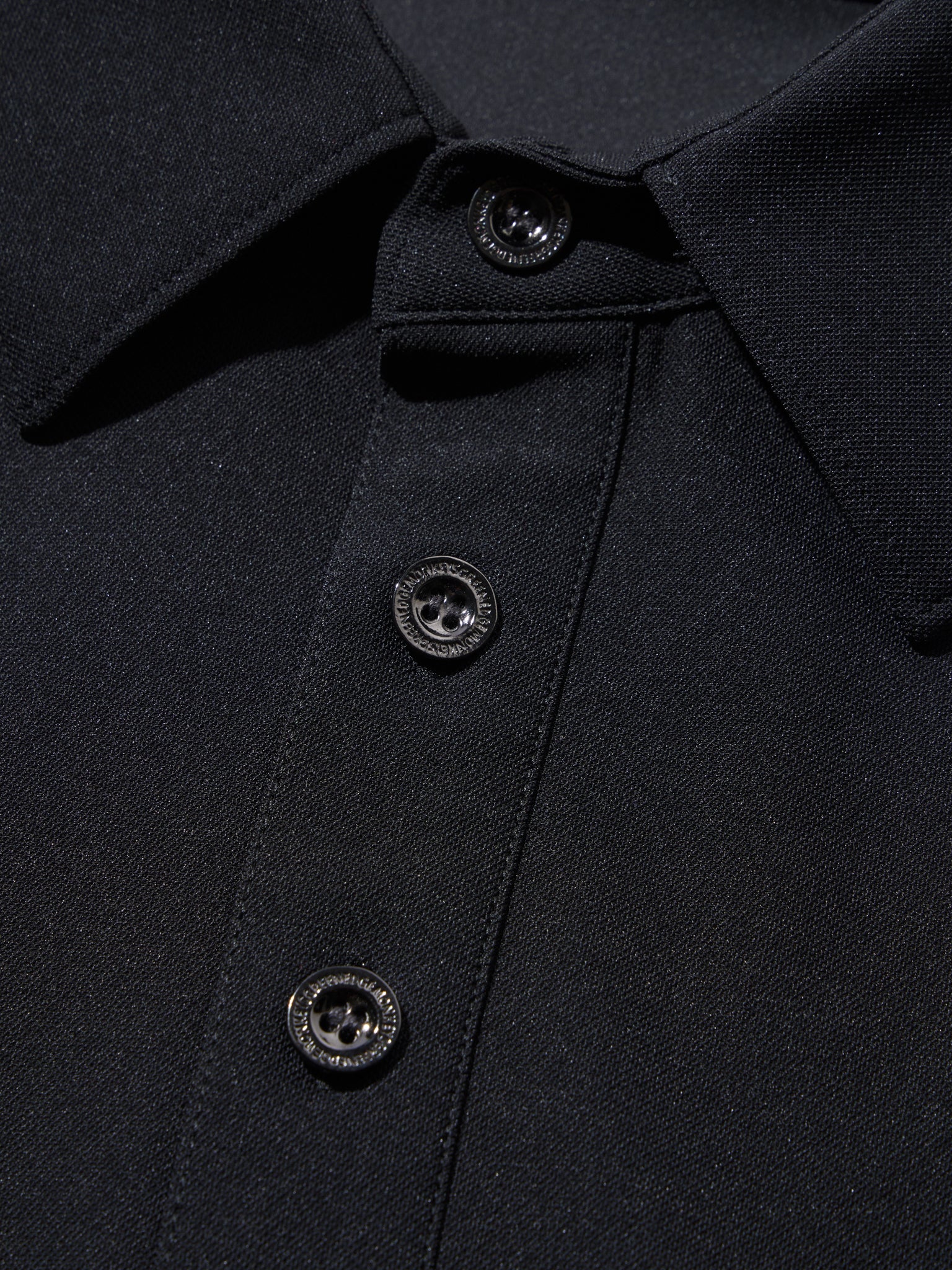 Stretch kanoko long sleeve polo #3001-66