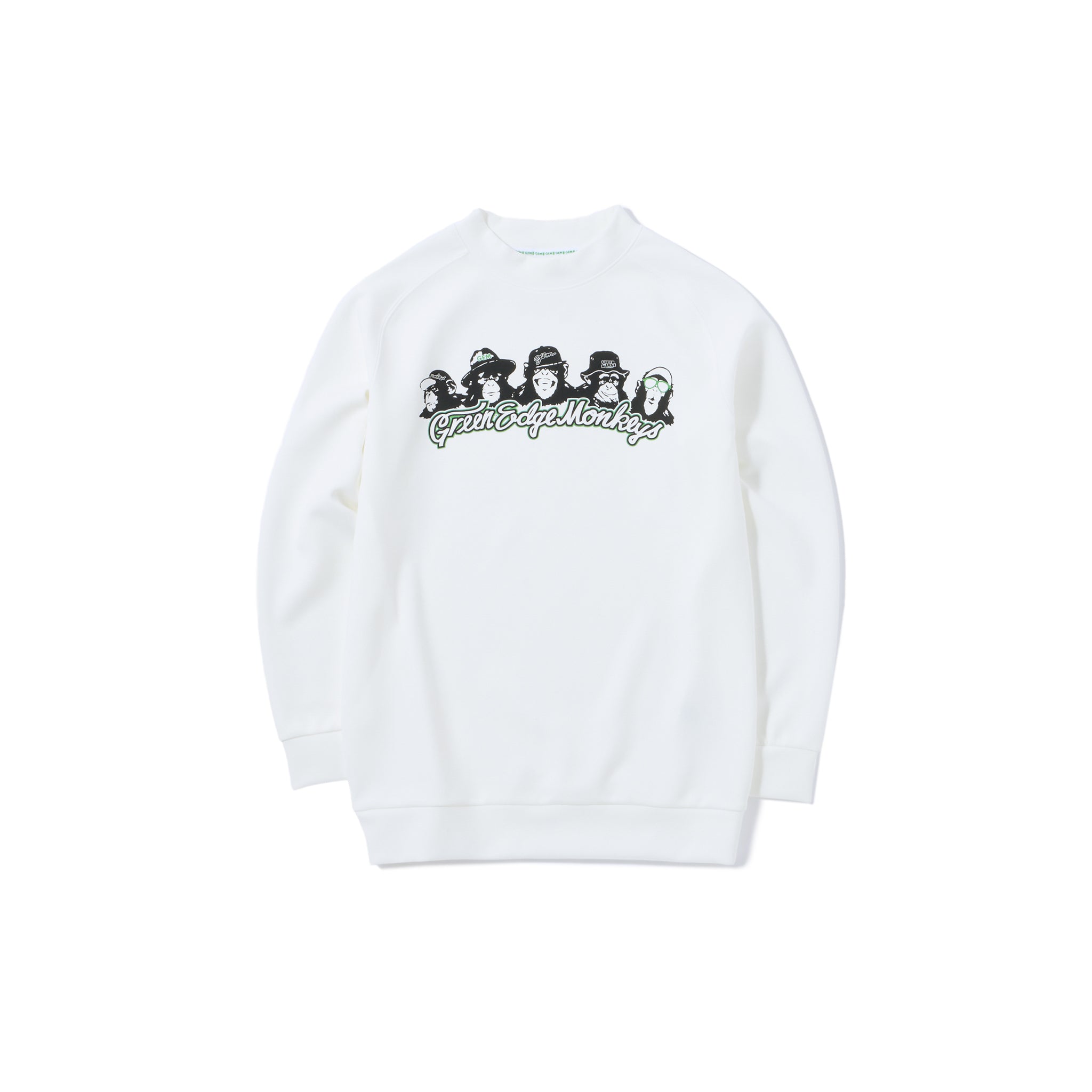 Mock neck jersey long sleeve #3007-46