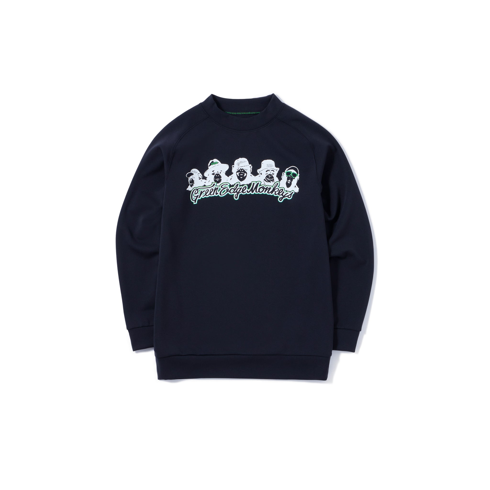 Mock neck jersey long sleeve #3007-46