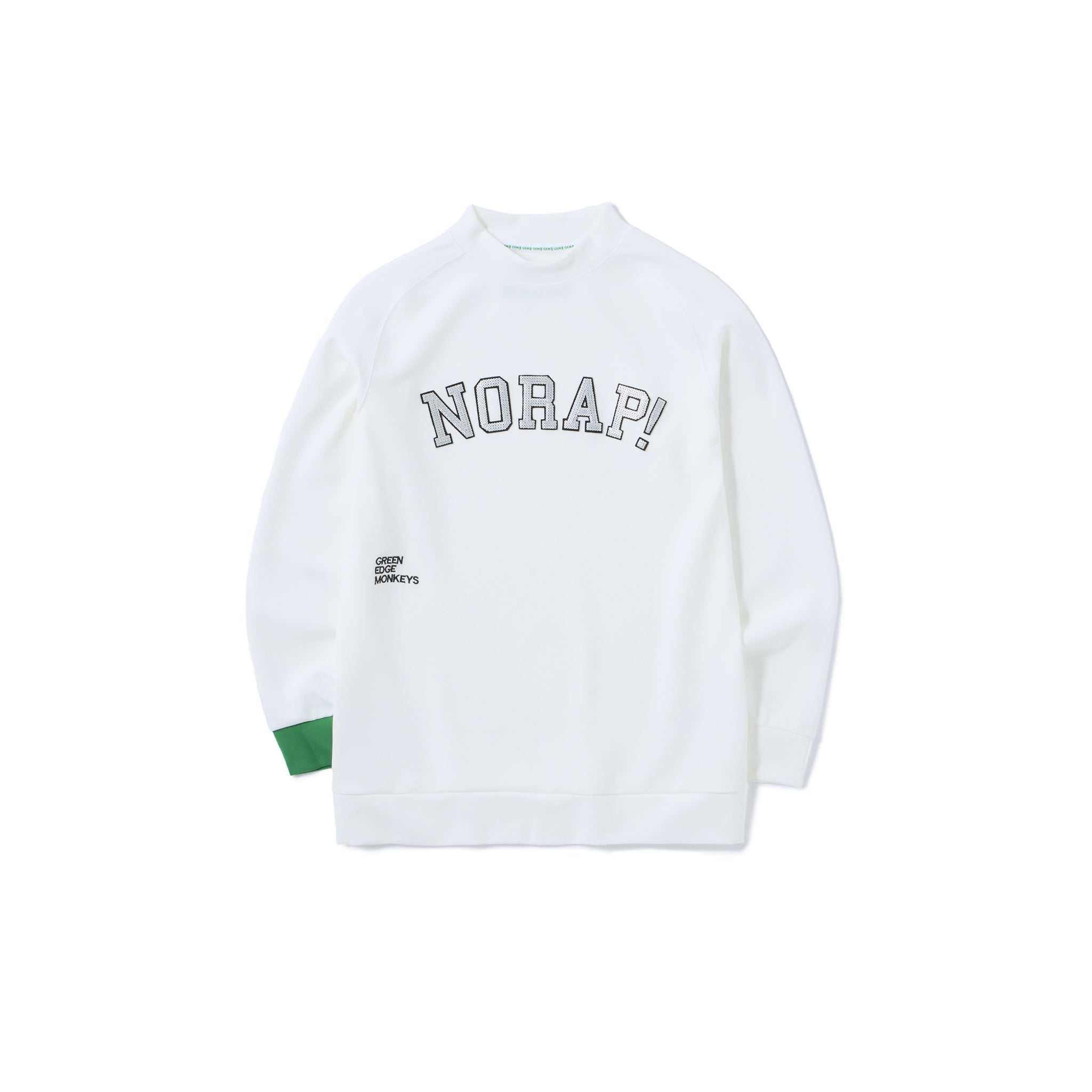 Mock neck jersey long sleeve #3005-46
