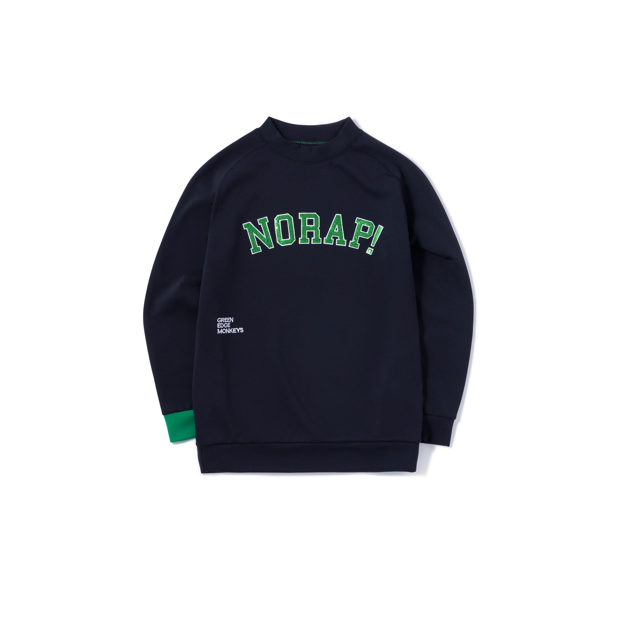 Mock neck jersey long sleeve #3005-46
