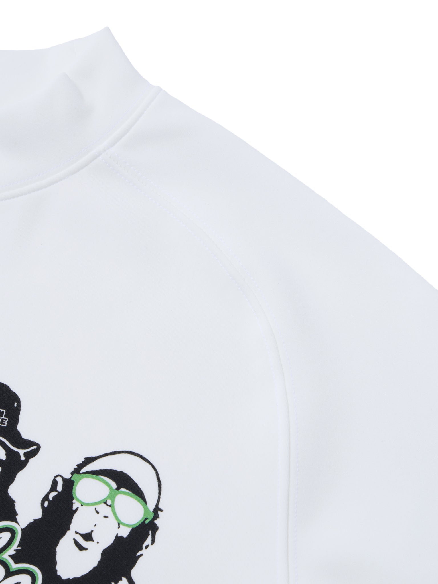 Mock neck jersey long sleeve #3007-46