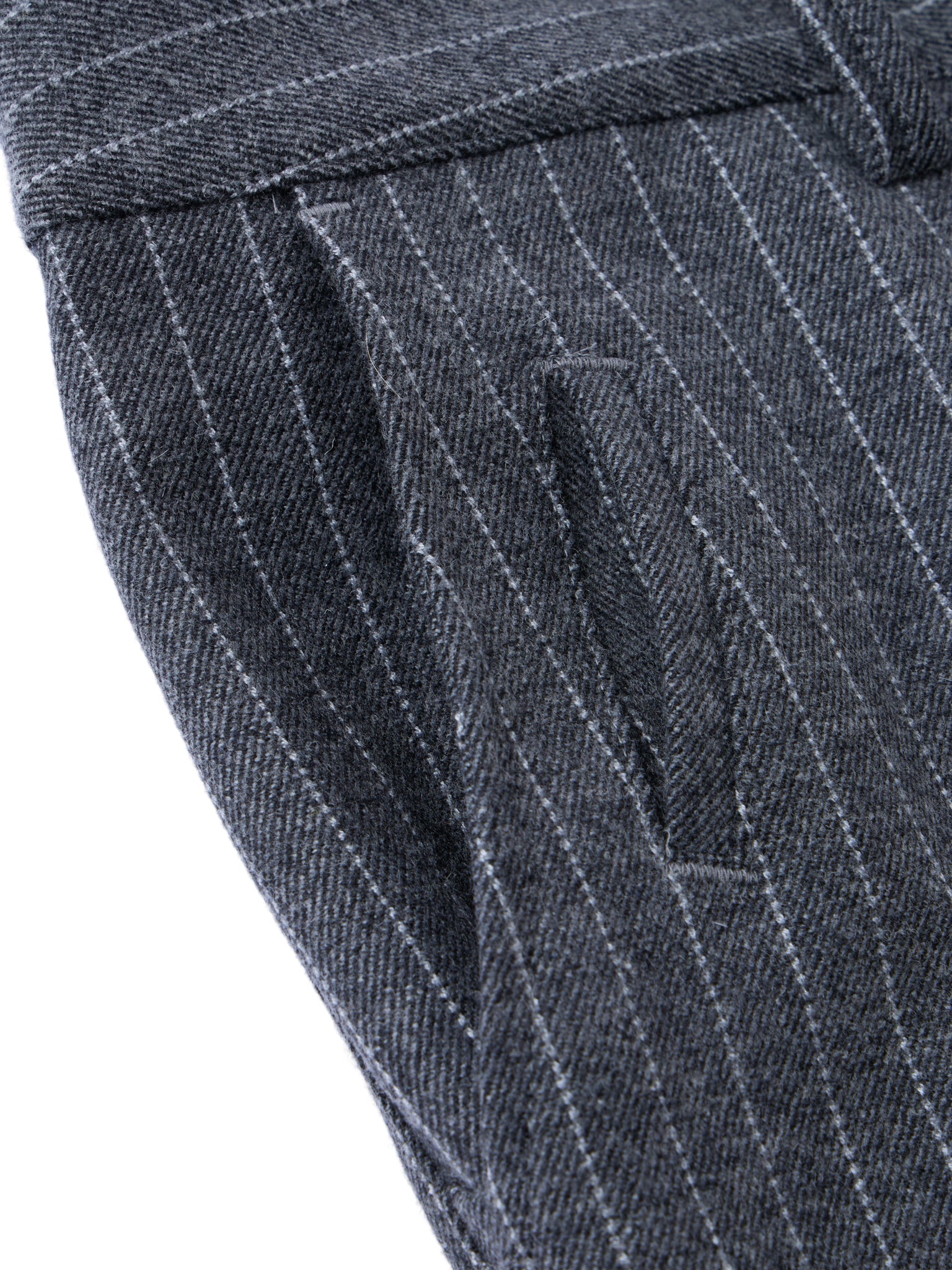 Wool stripe pants #5103-46