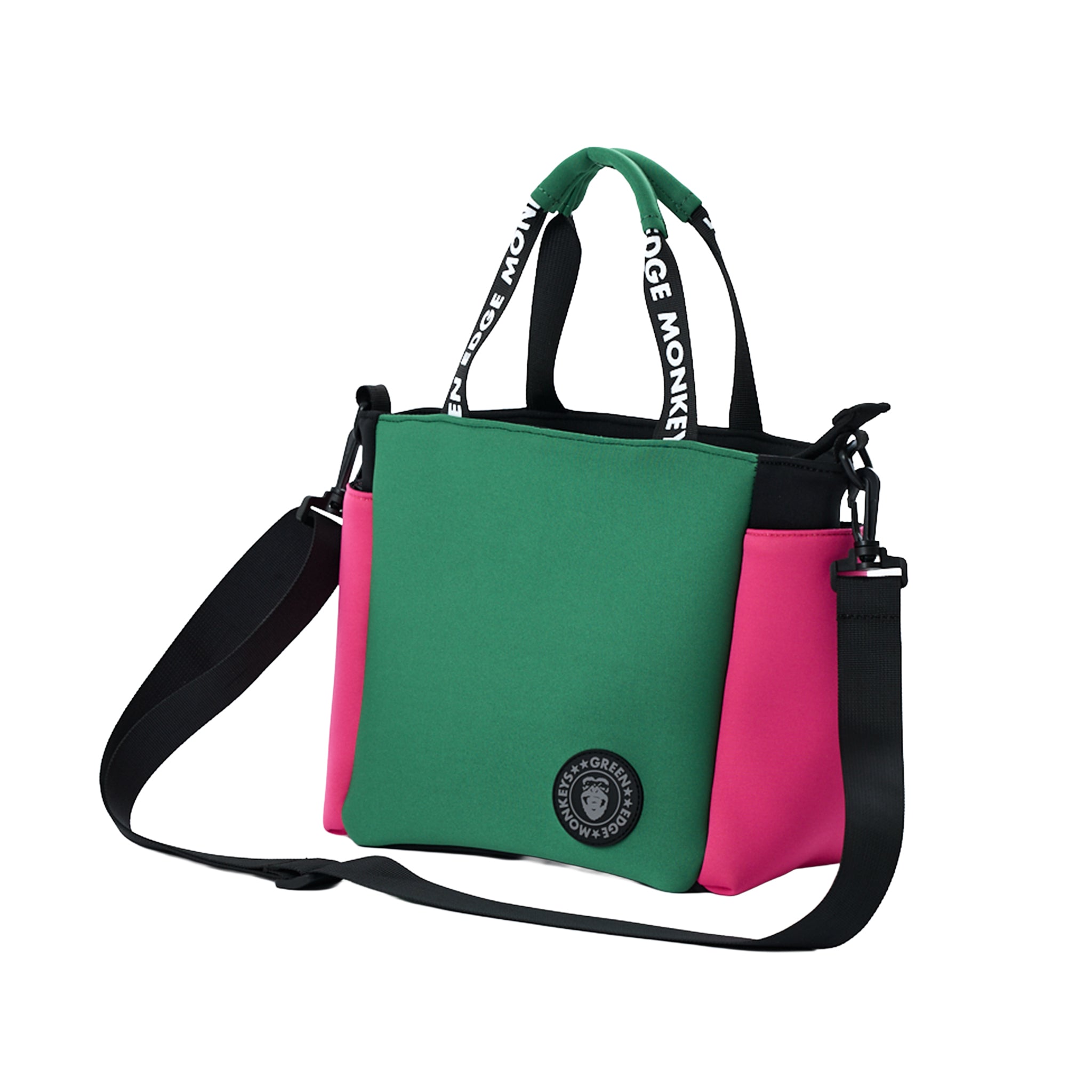 Accent Bag／キルティングブラック×ライムグリーン Multi color cart-BAG #7303-65