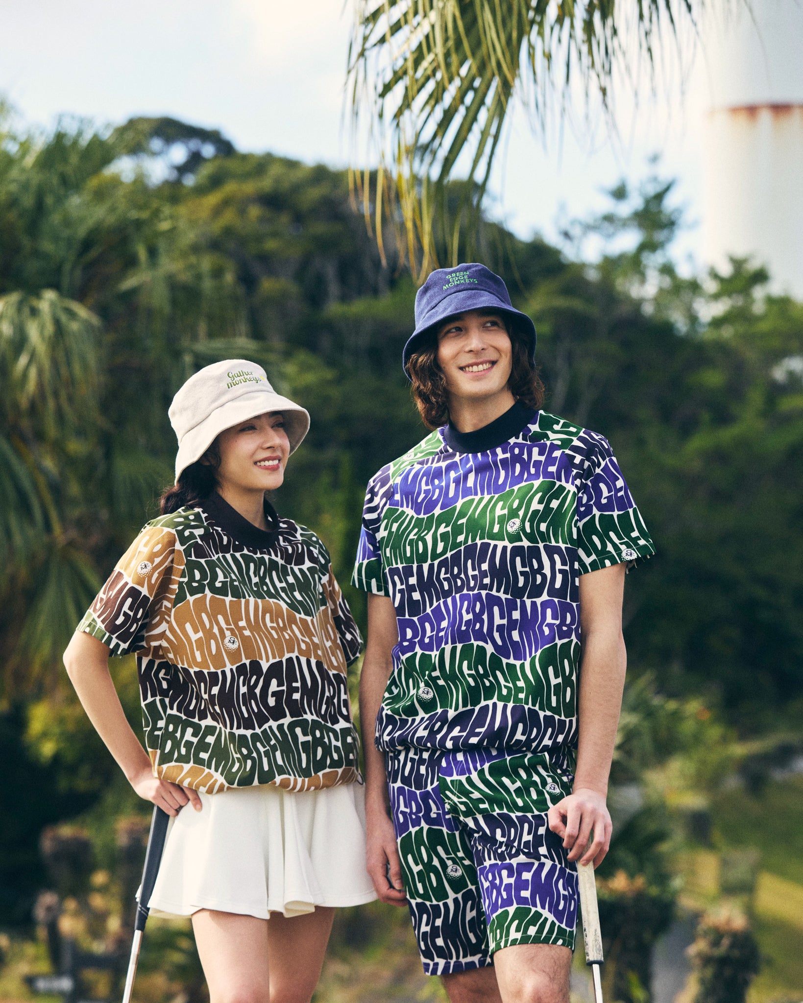 GREEN EDGE MONKEYS パンツ　M ベージュ GREEN EDGE MONKEYS ONLINE STORE